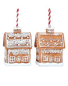 Gisela Graham Gingerbread 'Lace Iced' 3D House